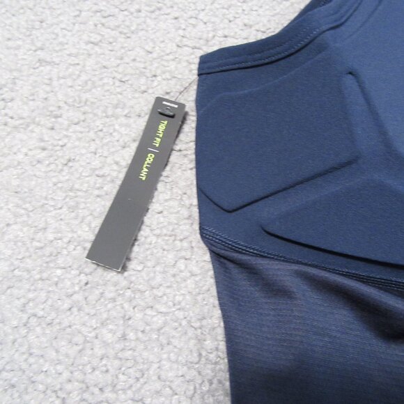 Nike Pro Men’s Sleeveless Padded Football Top 3XL Navy White Vapor Speed 2 Shirt - Picture 4 of 13